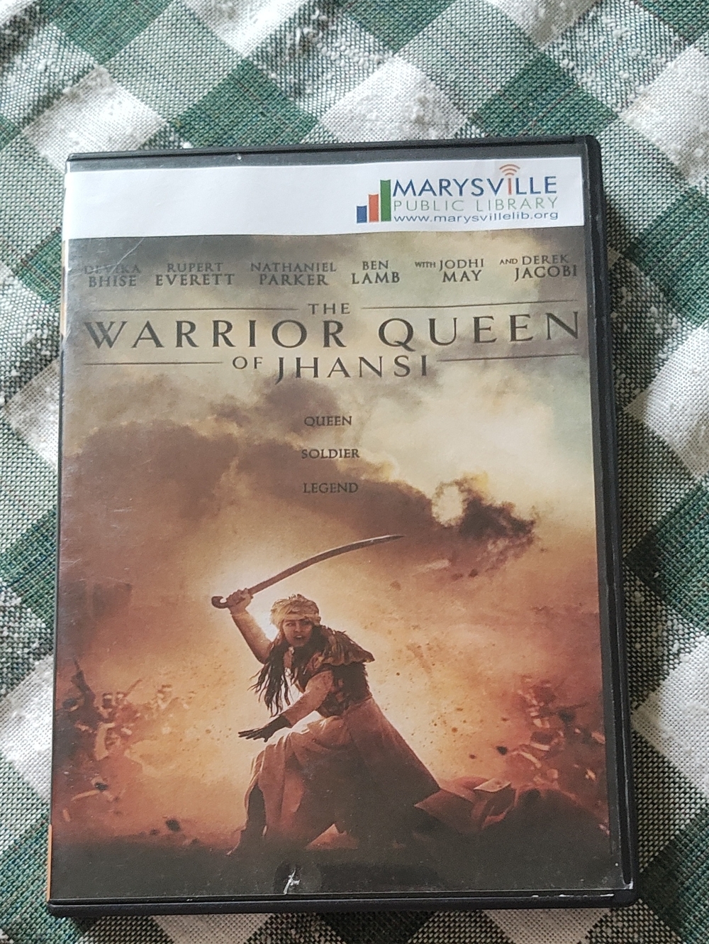 DVD: WARRIOR QUEEN OF JHANSI